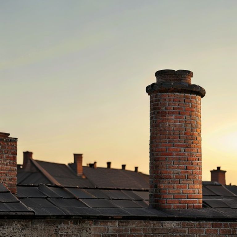 Daniel Thompson Chimney Inc — professional Chimney Sweep in Franklin, our branded team and work van — Chimney Sweep near me Daniel Thompson Chimney Inc — professional Chimney Sweep in Franklin, our branded team and work van — Chimney Sweep near me